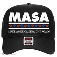 Masa Make America Straight Again Hat thumb 0