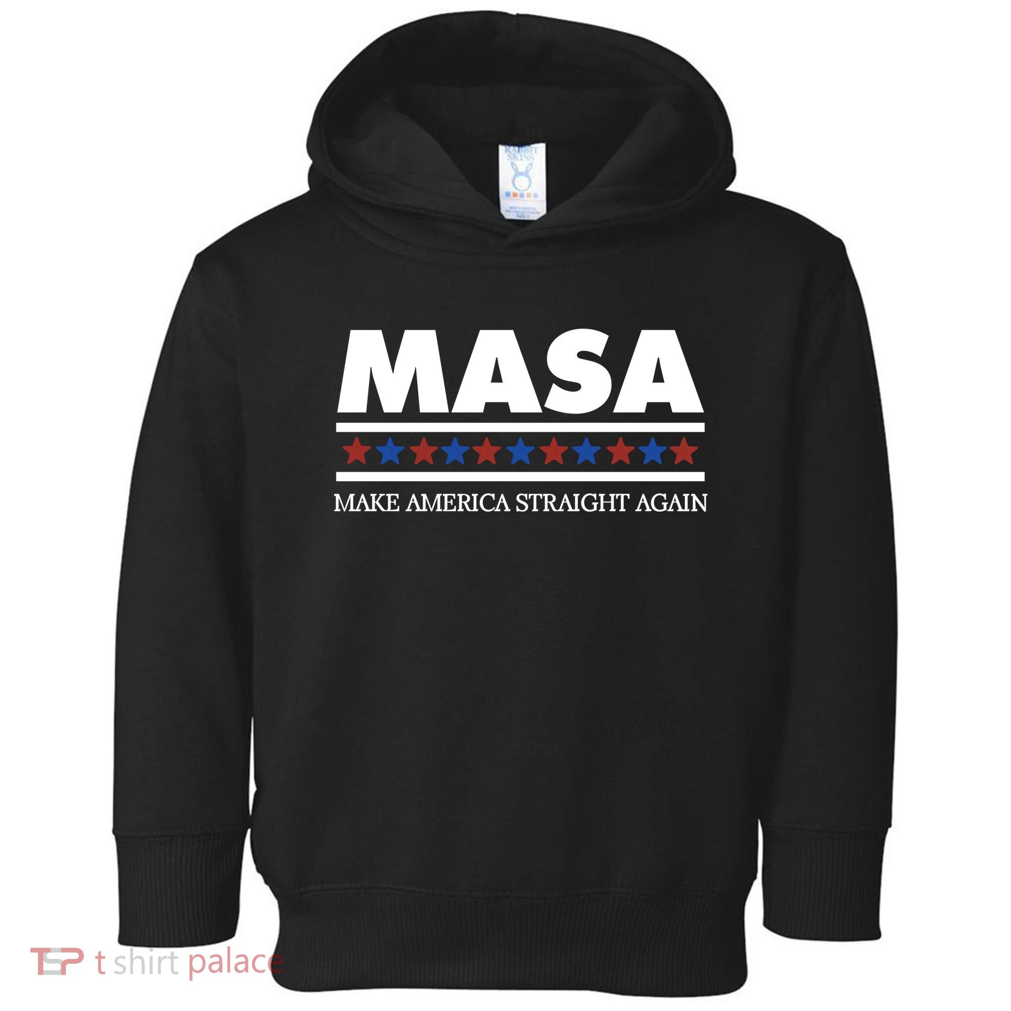 Masa Make America Straight Again Toddler Hoodie