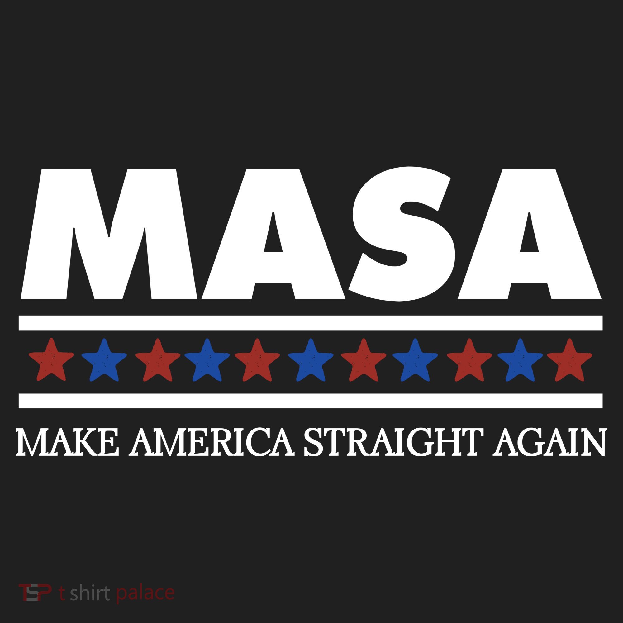 Masa Make America Straight Again Golf Towel