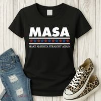 Masa Make America Straight Again Women's T-Shirt thumb 3
