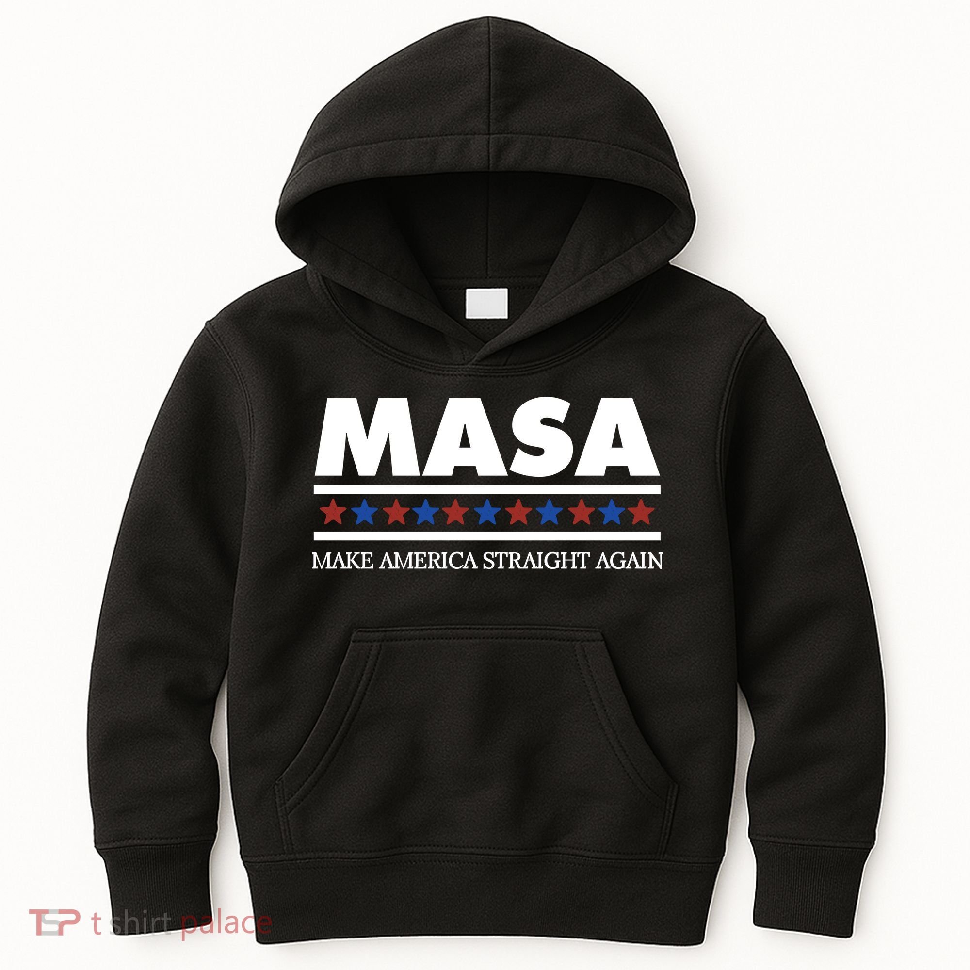 Masa Make America Straight Again Kids Hoodie