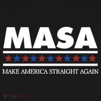 Masa Make America Straight Again Kids Long Sleeve Shirt thumb 2