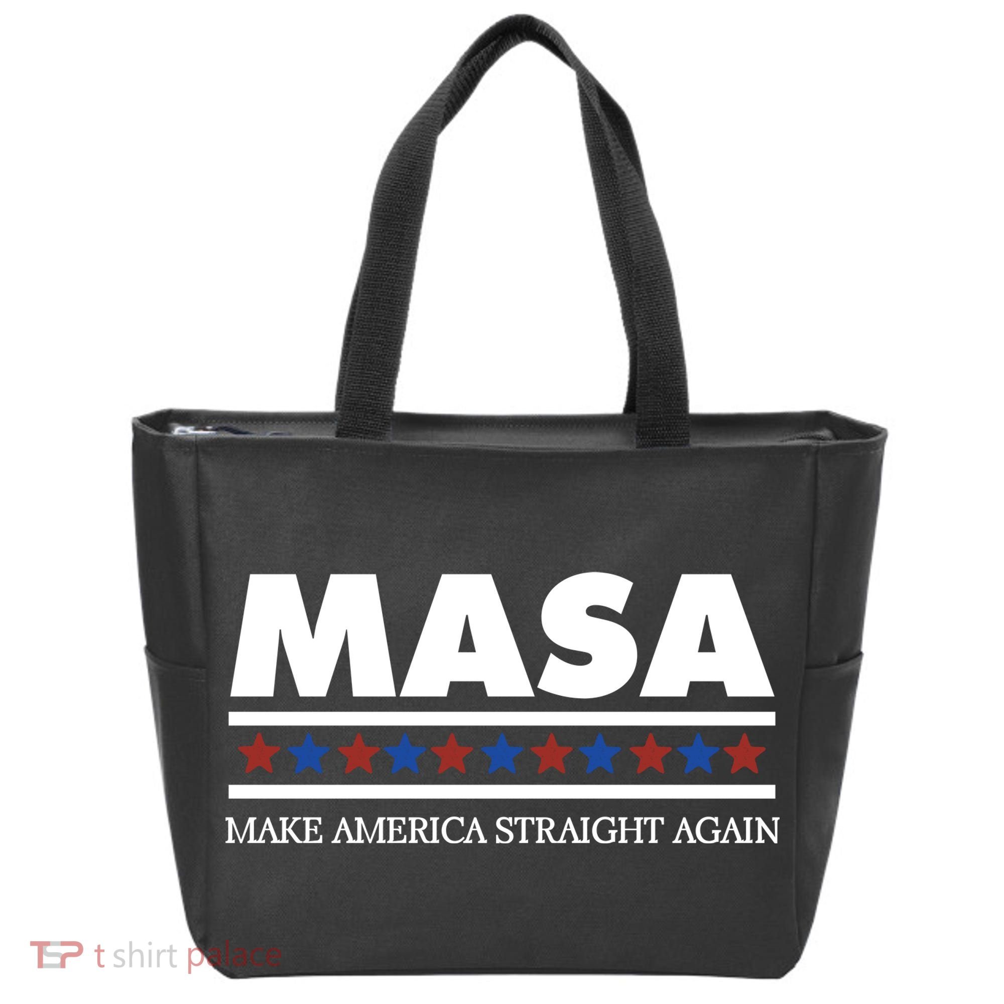Masa Make America Straight Again Tote Bag