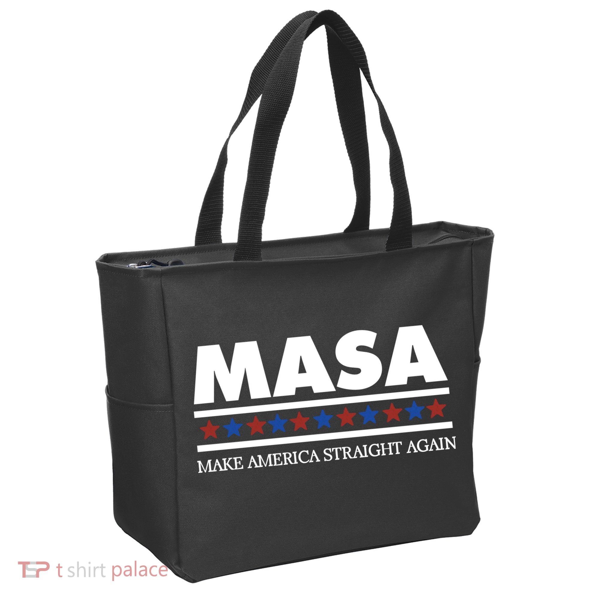 Masa Make America Straight Again Tote Bag