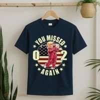 Missed Me Again Donald Trump Golfing T-Shirt thumb 2