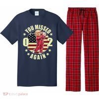 Missed Me Again Donald Trump Golfing Pajama Set thumb 0