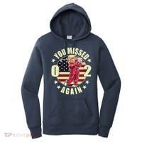 Missed Me Again Donald Trump Golfing Women's Hoodie thumb 0