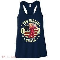 Missed Me Again Donald Trump Golfing Women's Tank Top thumb 0