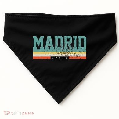 Madrid USA-Made Doggie Bandana
