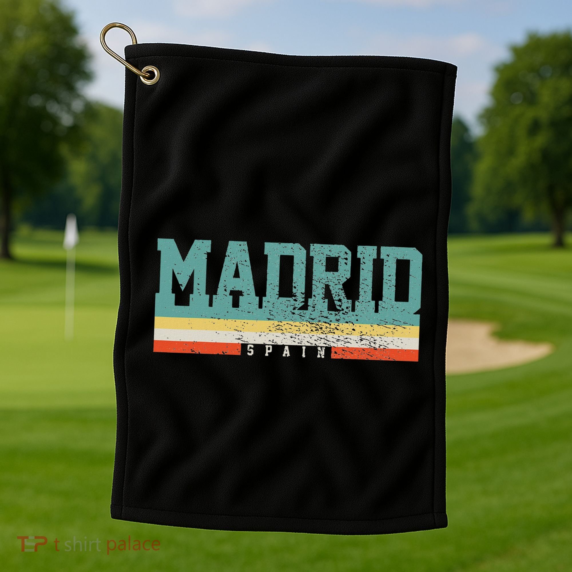 Madrid Golf Towel