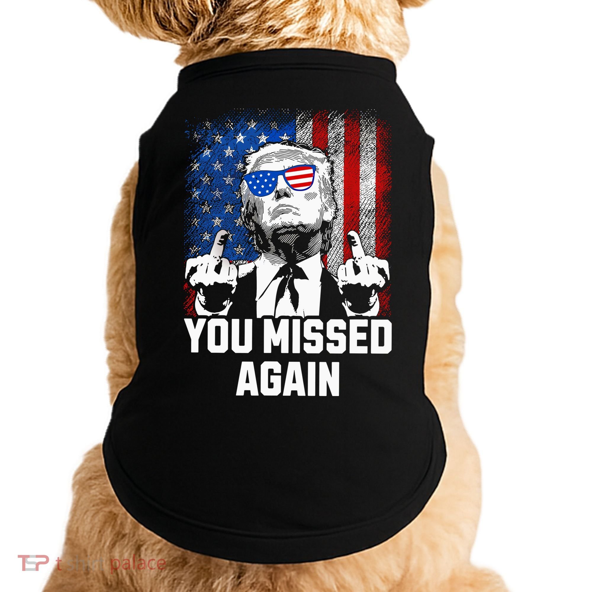 Missed Me Again Trump Golfing Second Assassination Attempt Doggie Tank