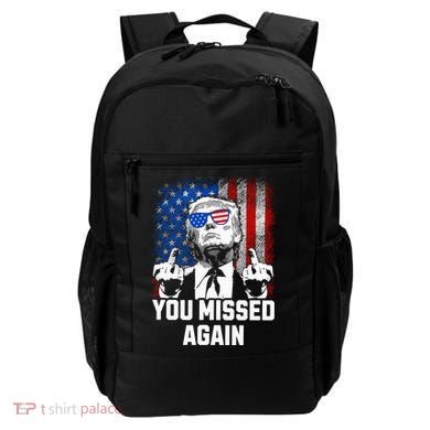 Missed Me Again Trump Golfing Second Assassination Attempt Backpack