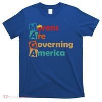 Maga Morons Are Governing America Anti Trump T-Shirt thumb 0