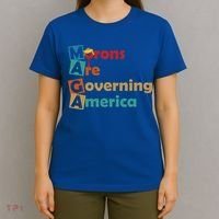 Maga Morons Are Governing America Anti Trump T-Shirt thumb 4