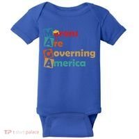 Maga Morons Are Governing America Anti Trump Baby Bodysuit thumb 0