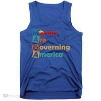Maga Morons Are Governing America Anti Trump Tank Top thumb 0