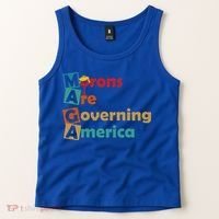 Maga Morons Are Governing America Anti Trump Tank Top thumb 2