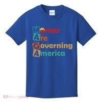 Maga Morons Are Governing America Anti Trump Kids T-Shirt thumb 0