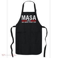 Masa Make America Straight Again Patriotic Usa Flag Apron thumb 0