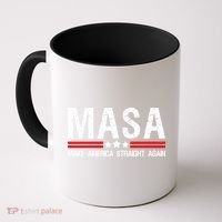 Masa Make America Straight Again Patriotic Usa Flag Coffee Mug thumb 0