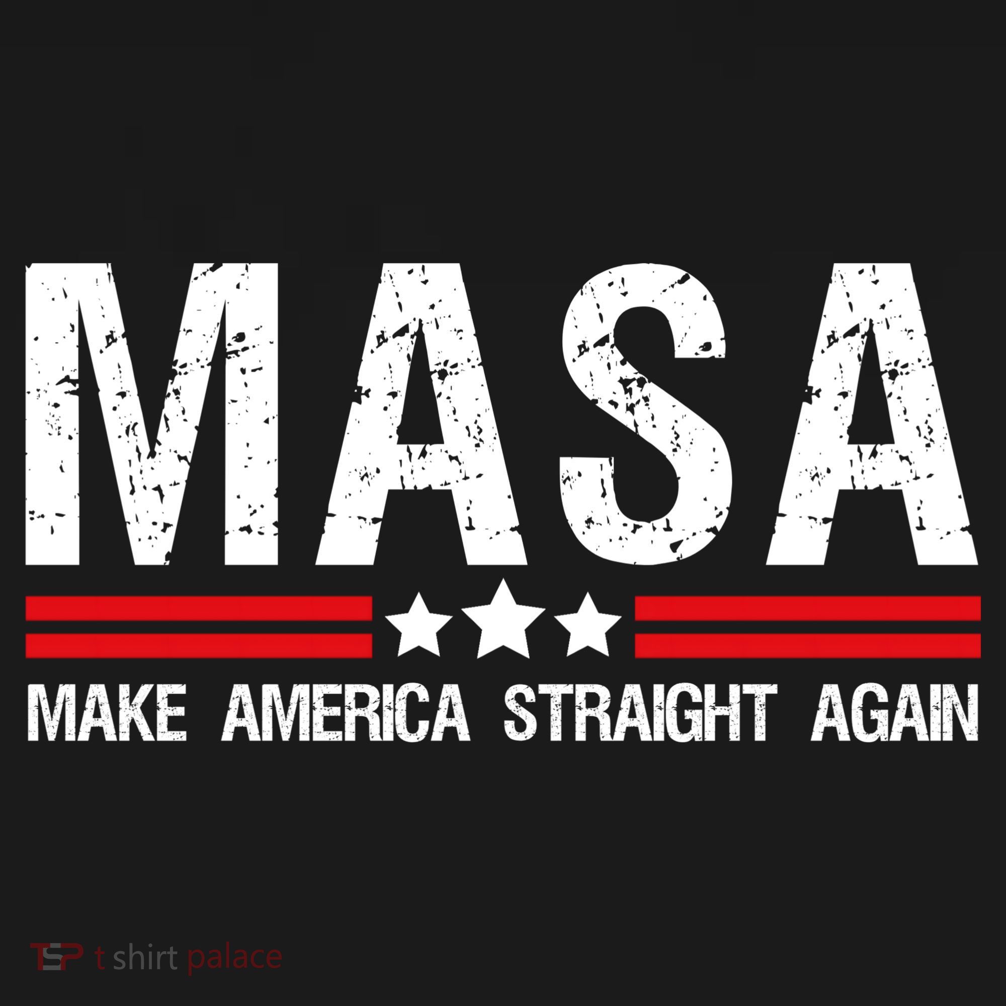 Masa Make America Straight Again Patriotic Usa Flag Women's Tank Top