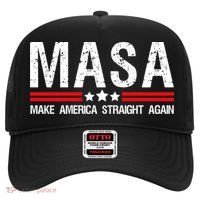 Masa Make America Straight Again Patriotic Usa Flag Hat thumb 0