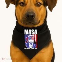 MASA Make America Straight Again USA-Made Doggie Bandana thumb 1