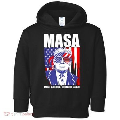 MASA Make America Straight Again Toddler Hoodie