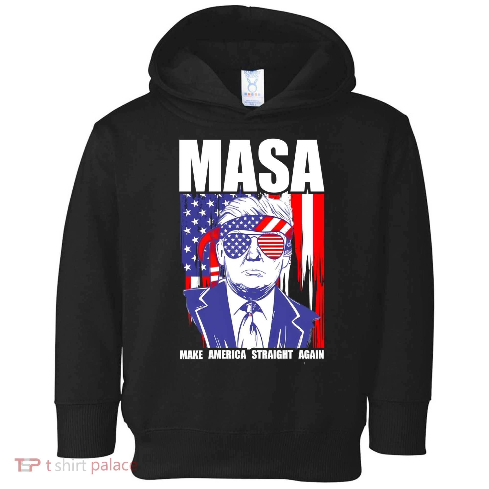 MASA Make America Straight Again Toddler Hoodie