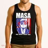 MASA Make America Straight Again Tank Top thumb 3