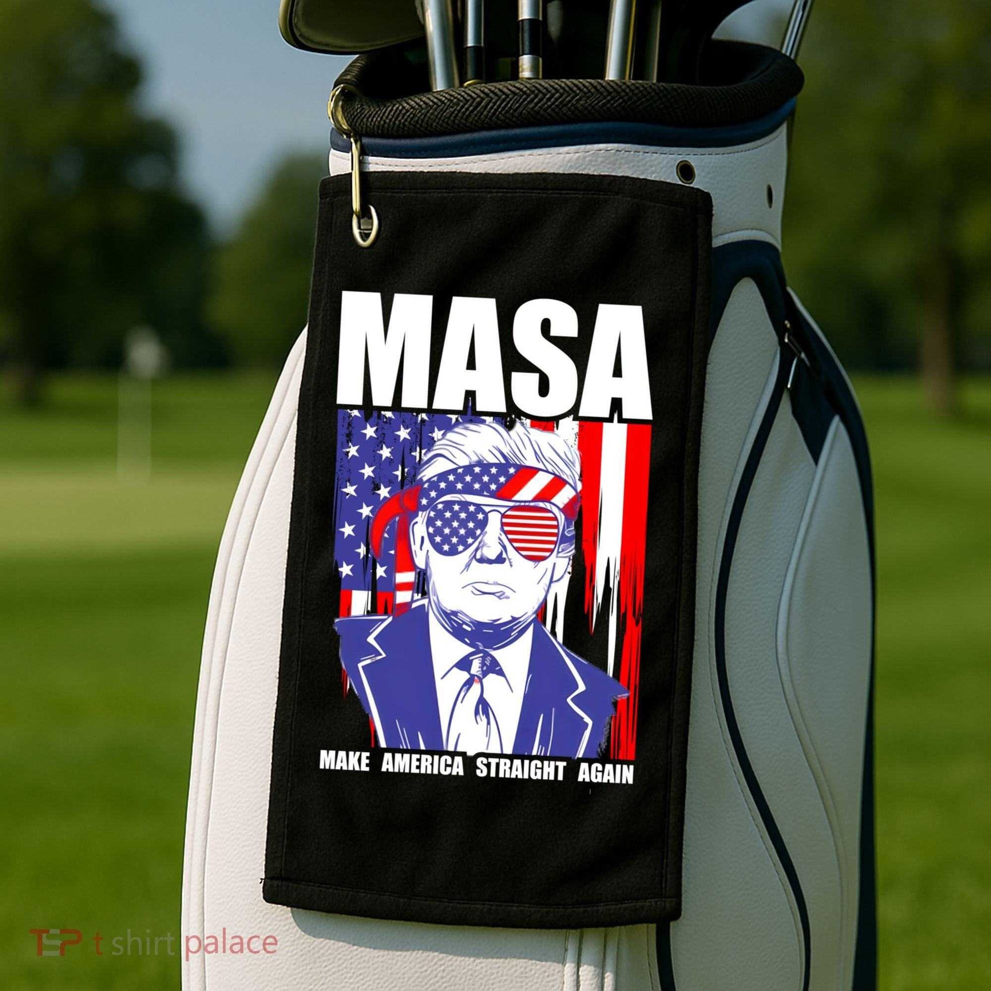 MASA Make America Straight Again Golf Towel