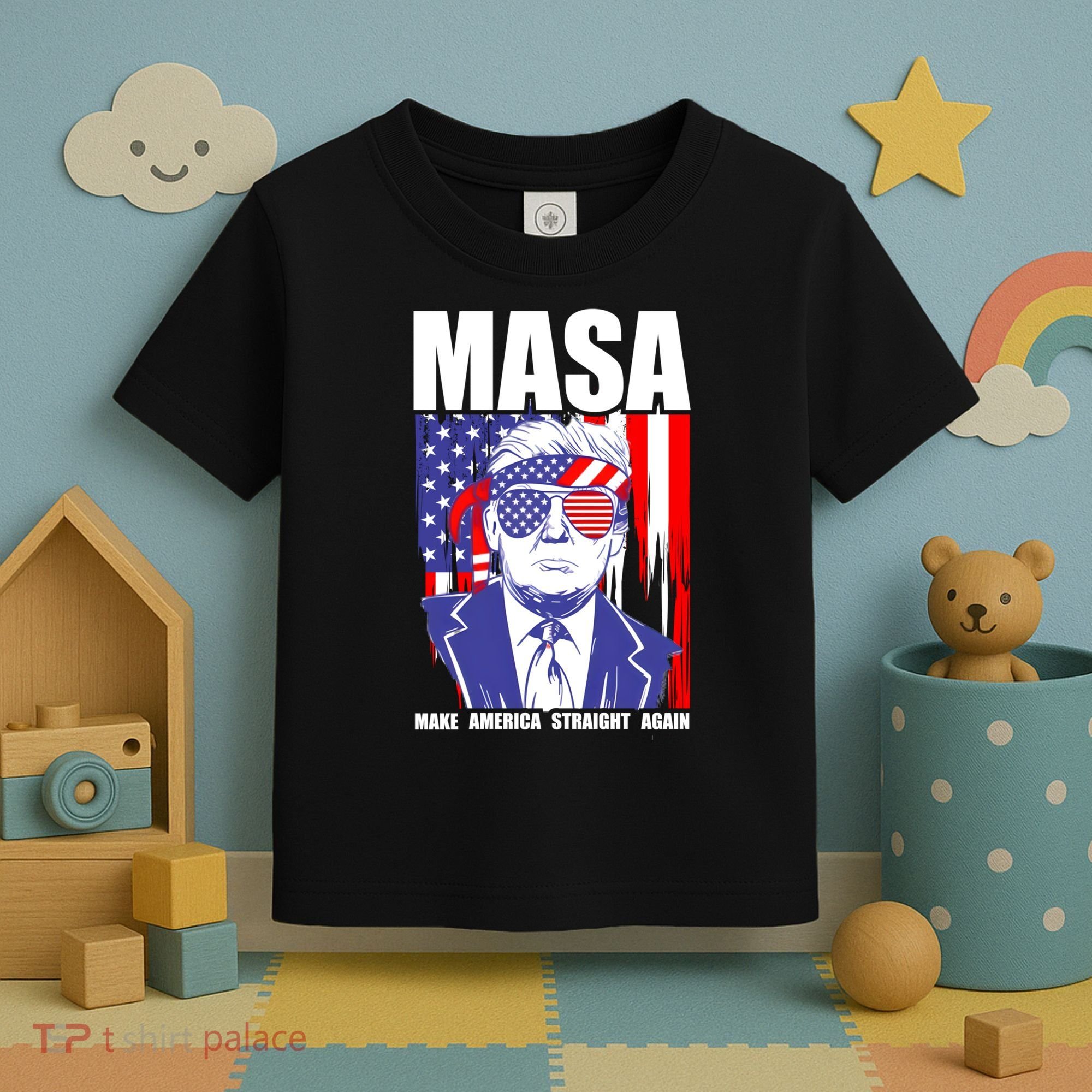 MASA Make America Straight Again Toddler T-Shirt