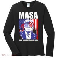 MASA Make America Straight Again Women's Long Sleeve Shirt thumb 0