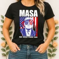 MASA Make America Straight Again Women's T-Shirt thumb 2