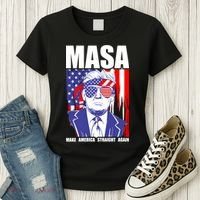 MASA Make America Straight Again Women's T-Shirt thumb 3