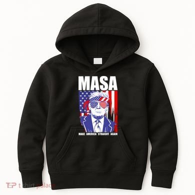 MASA Make America Straight Again Kids Hoodie