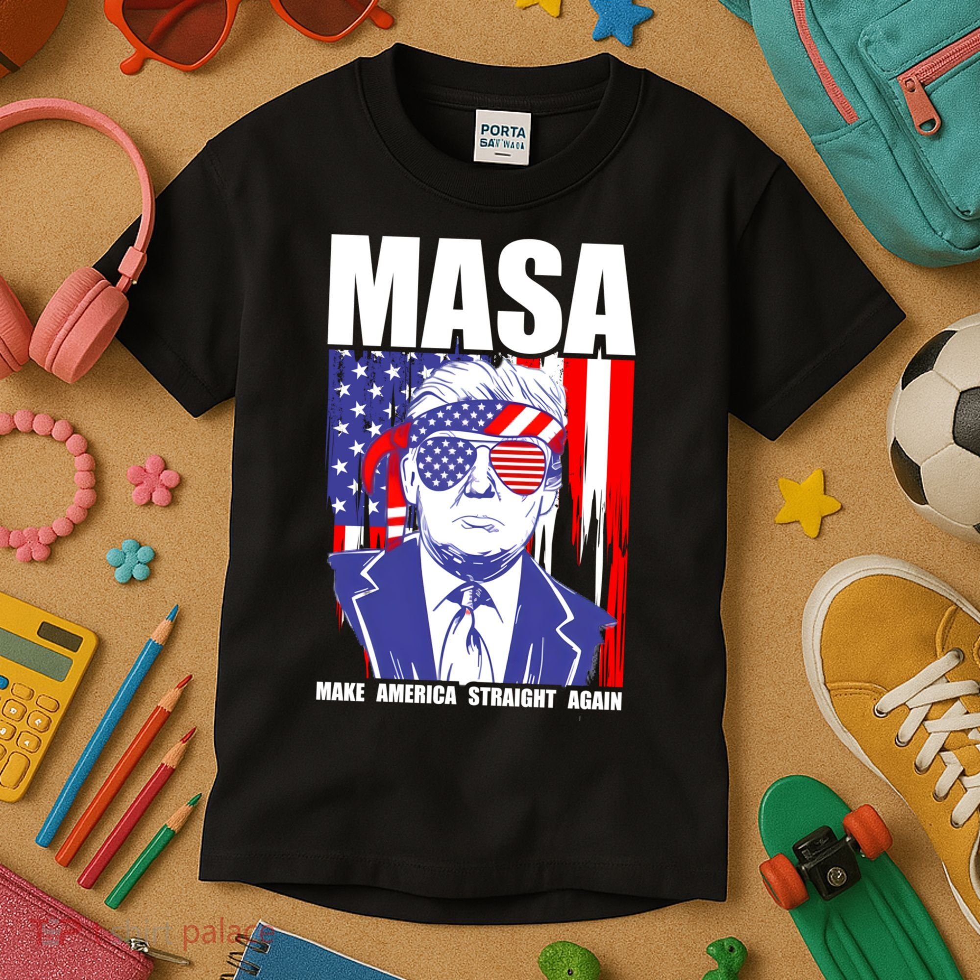 MASA Make America Straight Again Kids T-Shirt