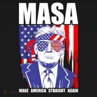 MASA Make America Straight Again Tote Bag thumb 4