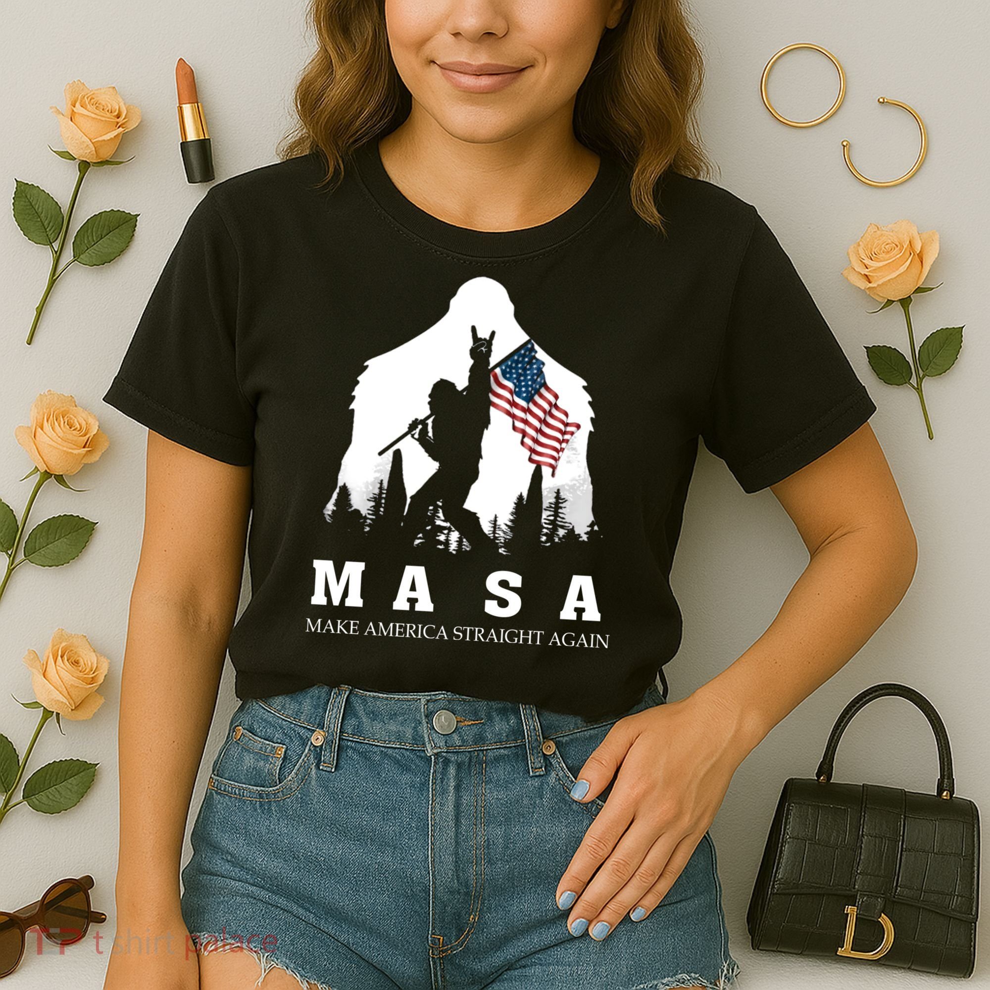MASA Make America Straight Again Comfort Colors Boxy T-Shirt