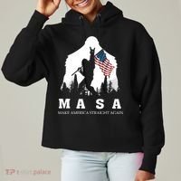 MASA Make America Straight Again Ladies Heavyweight Boxy Pullover Hoodie thumb 0