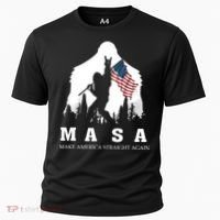 MASA Make America Straight Again Cooling Performance Crew T-Shirt thumb 0