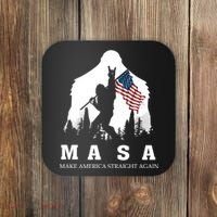 MASA Make America Straight Again Coaster thumb 0