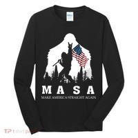 MASA Make America Straight Again Tall Long Sleeve Shirt thumb 0