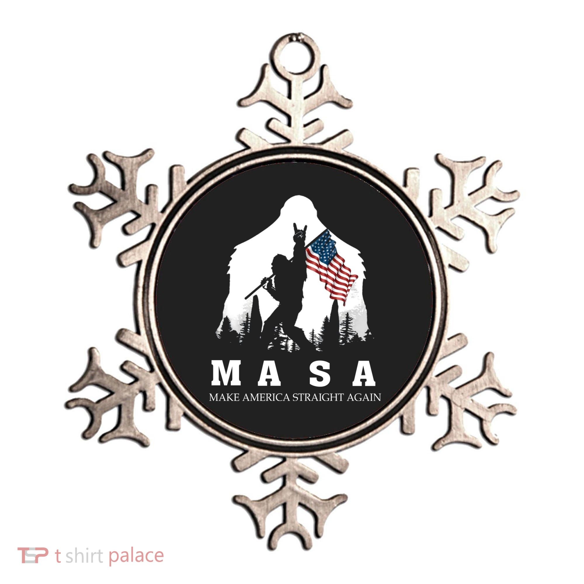 MASA Make America Straight Again Ornament