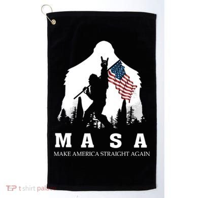 MASA Make America Straight Again Golf Towel