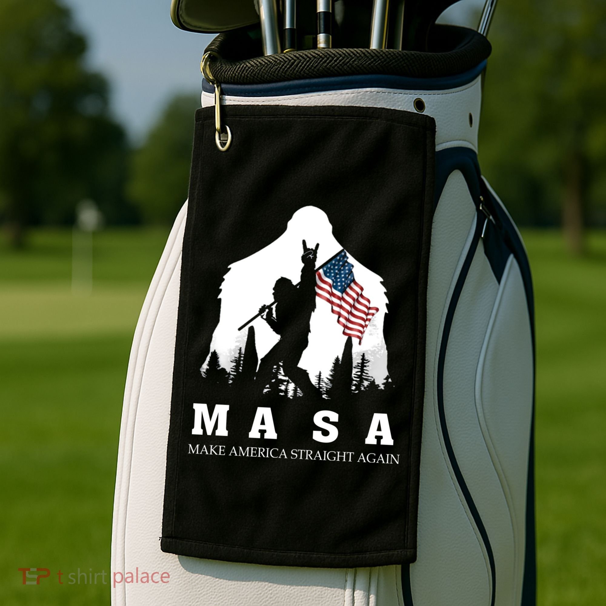 MASA Make America Straight Again Golf Towel