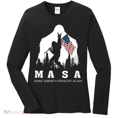 MASA Make America Straight Again Women's Long Sleeve Shirt