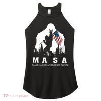 MASA Make America Straight Again Women's Perfect Tri Rocker Tank thumb 0