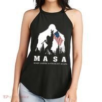 MASA Make America Straight Again Women's Perfect Tri Rocker Tank thumb 2