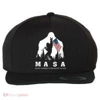 MASA Make America Straight Again Wool Snapback Cap thumb 0